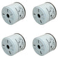 Qty 4: Fuel Filter Fits Leyland Replaces 37H1581