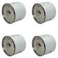 Qty 4: Fuel Filter Fits Ford/New Holland Replaces 134827