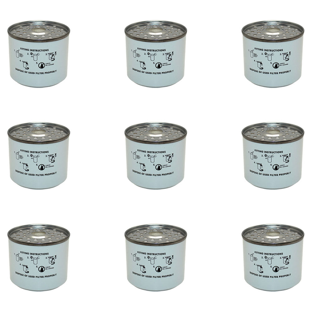 Qty 9: Fuel Filter Fits Bobcat Replaces 3885315