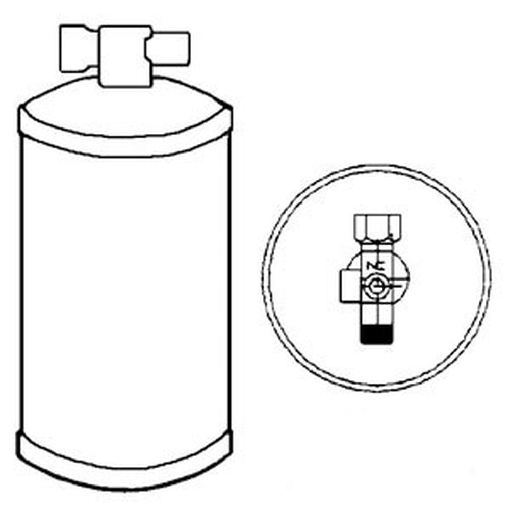 Drier AT162848 Fits John Deere 648GII 6622 740G 748G 770B 770BH 770C 770CH 770D