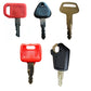 5 Pc. Key Set  Fits Volvo Replaces 14529178
