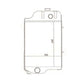 Northern 219593 Fits John Deere Tractor Radiator JD300 JD301 820 830 930 1130