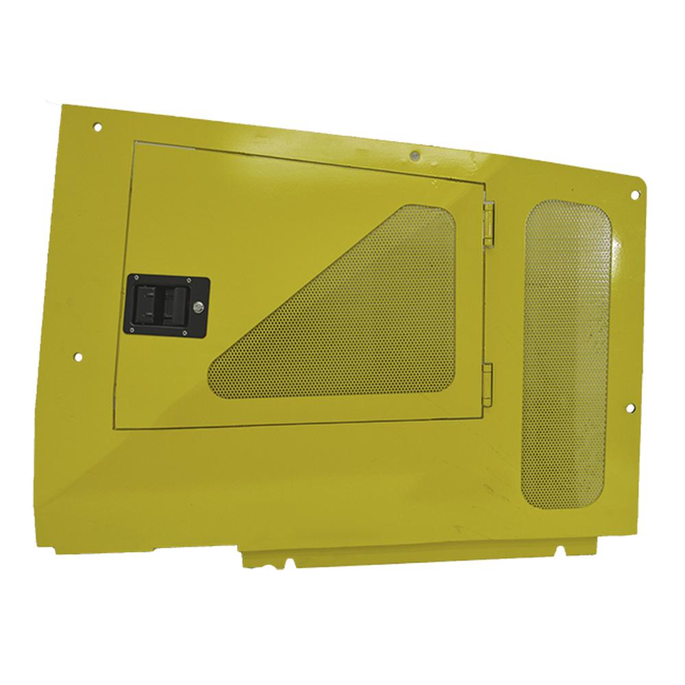 AT324085 Side Shield R/H  vented, OEM is non-vented Fits John Deere 700J s/n 139