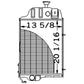 AT32527 Radiator Fits John Deere Backhoe 310 310A 310B 401D 401