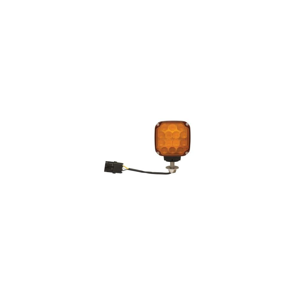 Amber LED Warning/Turn Signal Lamp Fits John Deere Replaces AT362406