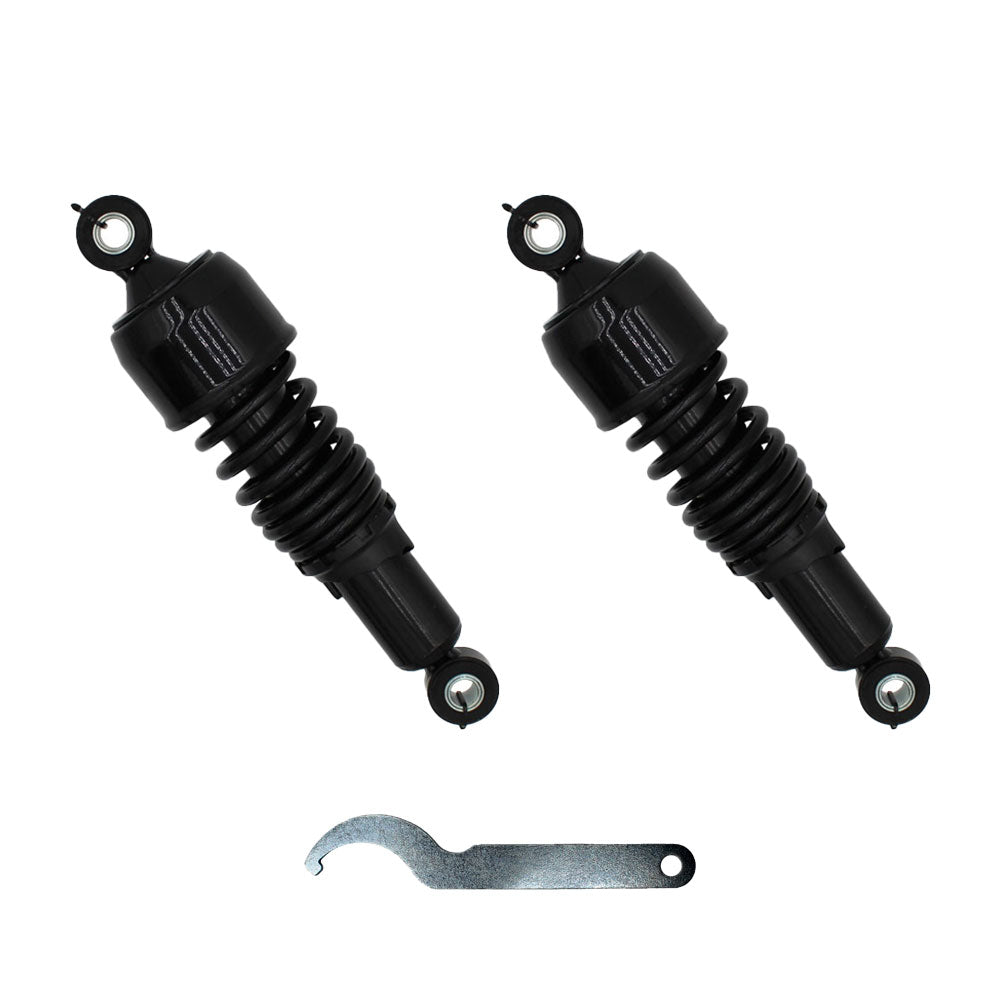 Replacement Rear Suspension Shock Set 10.5" Length Fits Harley Davidson