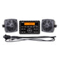 AW-30 Compact Radio Kit with Speakers Bluetooth USB Charging MP3 Playback