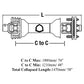 AW30401 AW30402 PTO Driveline Fits John Deere Rotary Cutter MX5 MX6 MX7 Clutch