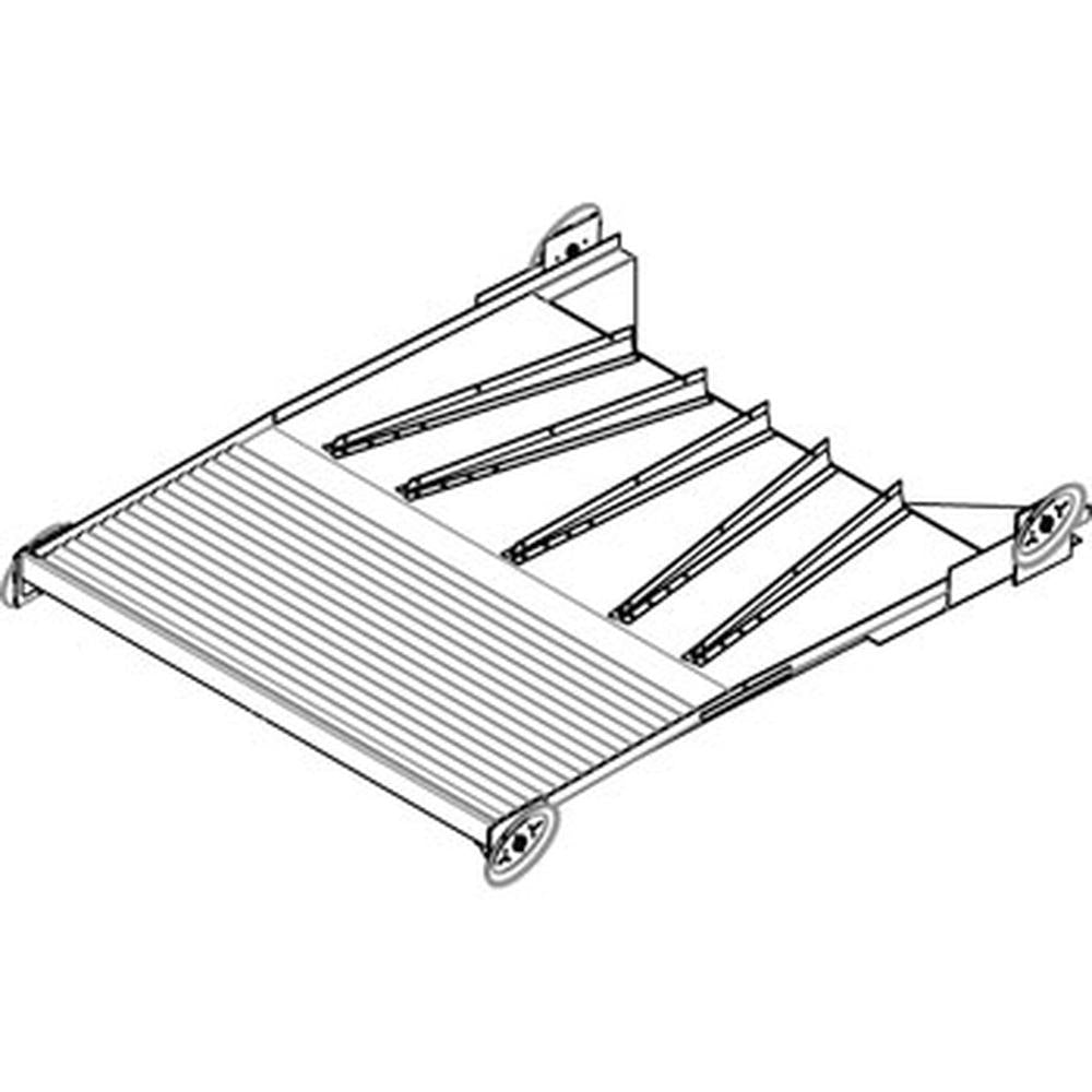 WN-AXE10046-PEX Shaker Shoe Return Pan Fits John Deere 9650STS 9660STS 9670STS