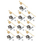 Qty 50: Hay Rake Teeth & Hold Down Clips Fits Ford/New Holland Replaces 280744