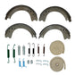 8N2200B Brake Shoe Set with Hardware Kits Fits Ford 8N, NAA Tractors