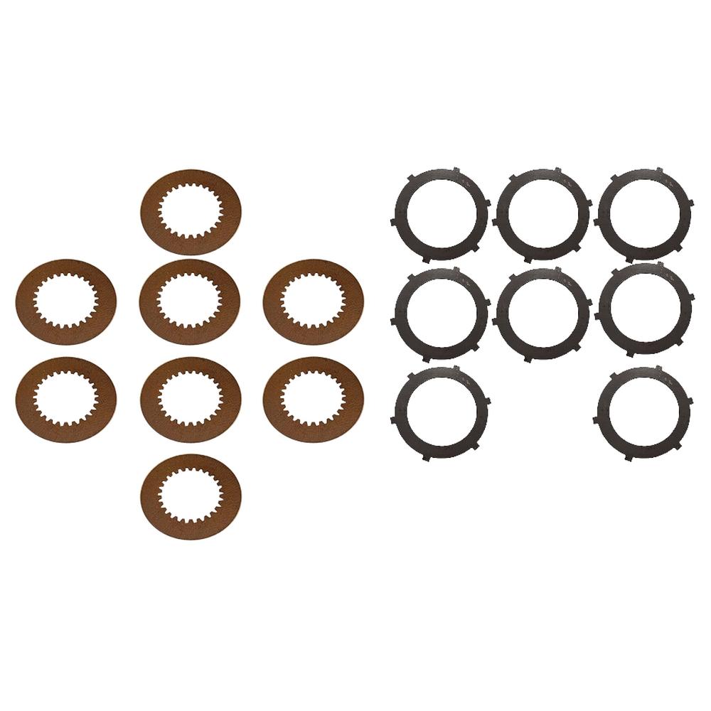 8 Fiber Discs, 8 Steel Discs Fits John Deere Replaces AT314772