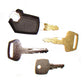 (4) Keys Heavy Equipment Key Set Fits CAT 5P8500 Komatsu 787 Fits John Deere Fit