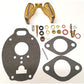 Economy Carburetor Kit & Float Fits Massey Ferguson Replaces 1508838M91