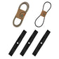 Blades & Belts Kit Fits John Deere Replaces 48C Mower AM141907