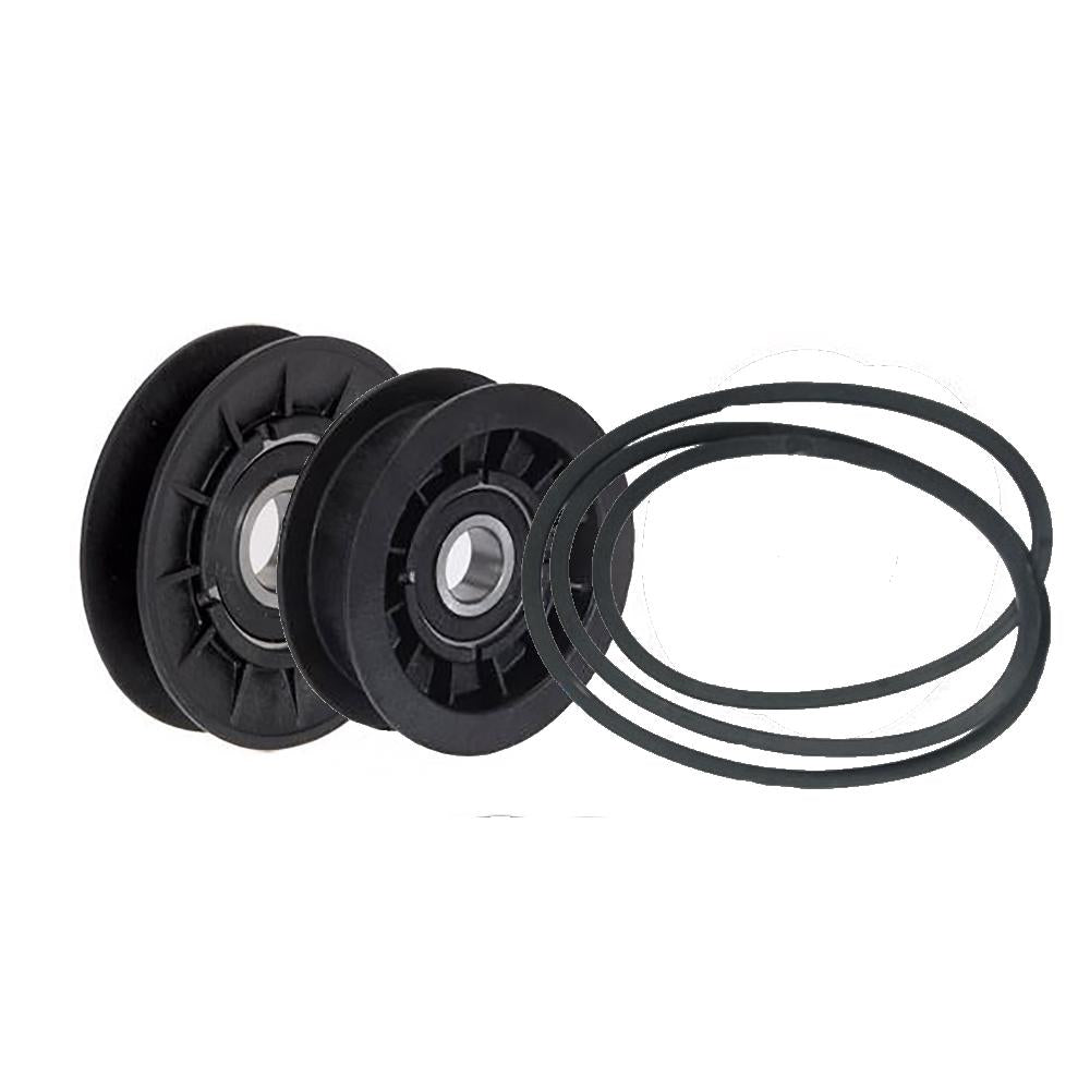 New Idler Pulley Kit W/Transmission Drive Belt Fits John Deere LA155 LA165 LA175