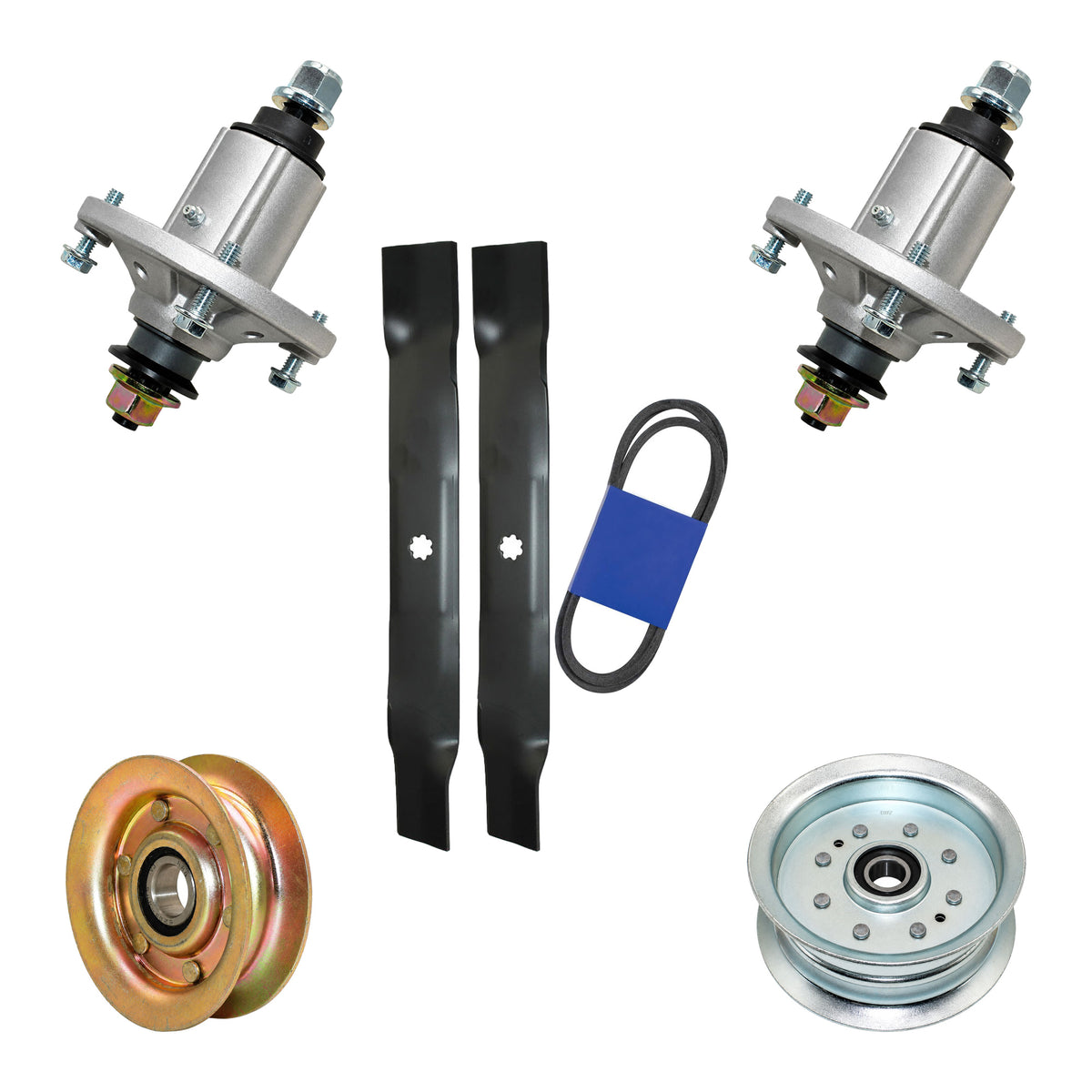 Mower Deck Rebuild Kit Fits John Deere D110 100 Series Spindles Blades (114)