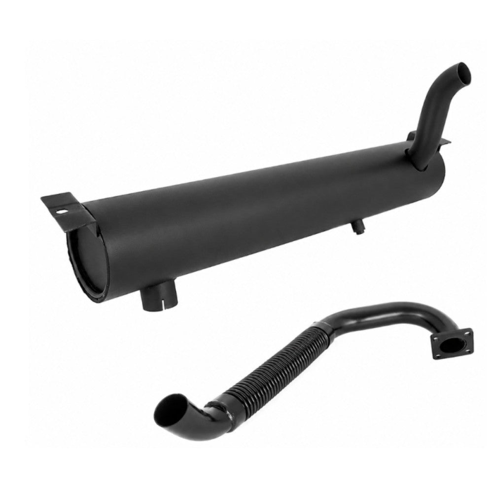 New Muffler Exhaust Pipe & Clamp Fits Bobcat S185 7753 753 T140 763 751 773