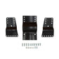 387174R92 3-pc Cushion Set with Brackets Fits Case/International Harvester 1026