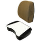 Fabric (Brown) Seat Cushion Set Fits John Deere 4430 4440 4640 4840 4450 4650