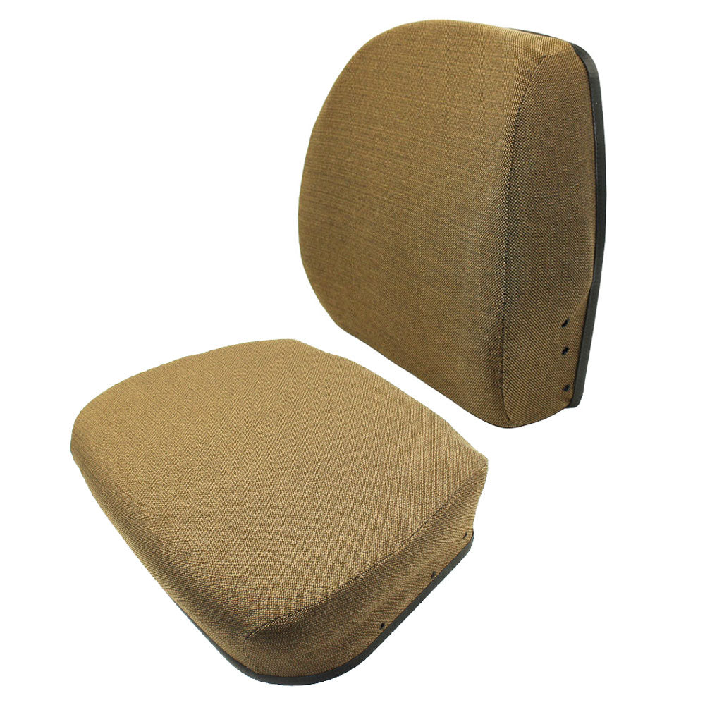 Brown Fabric Seat Cushion Set Fits John Deere 4030 4230 4630 4040 4440 4640 4840
