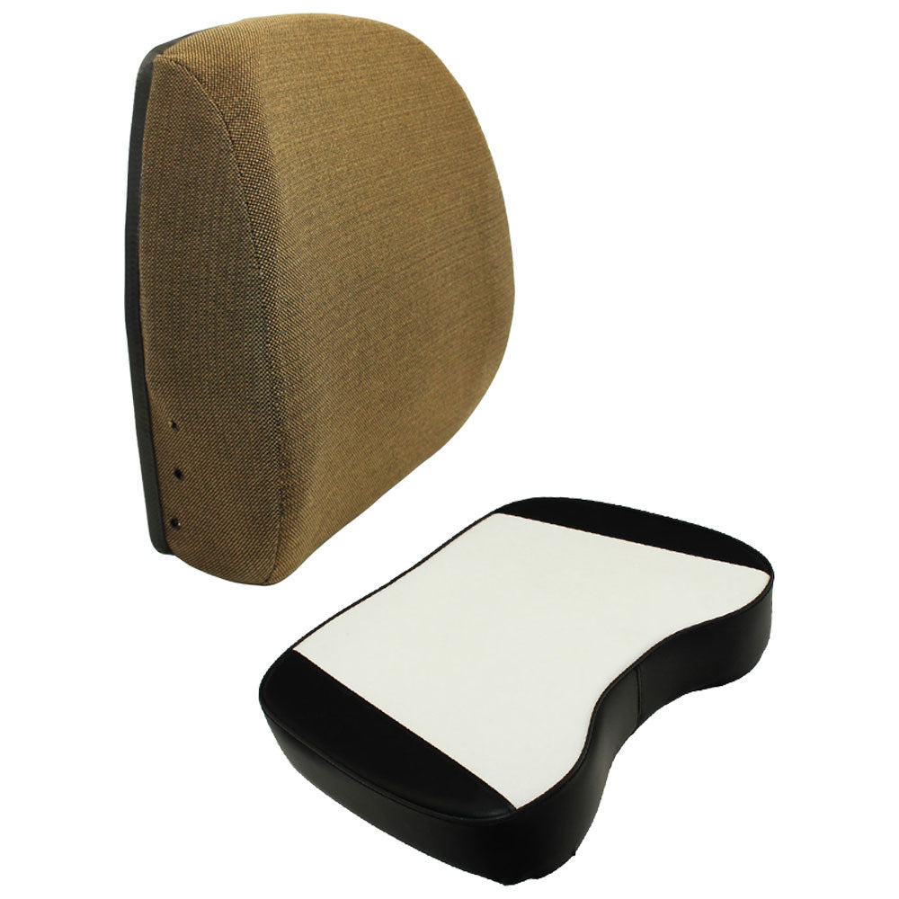 Brown Fabric Seat Cushion Set Fits John Deere 4030 4230 4630 4040 4440 4640 4840