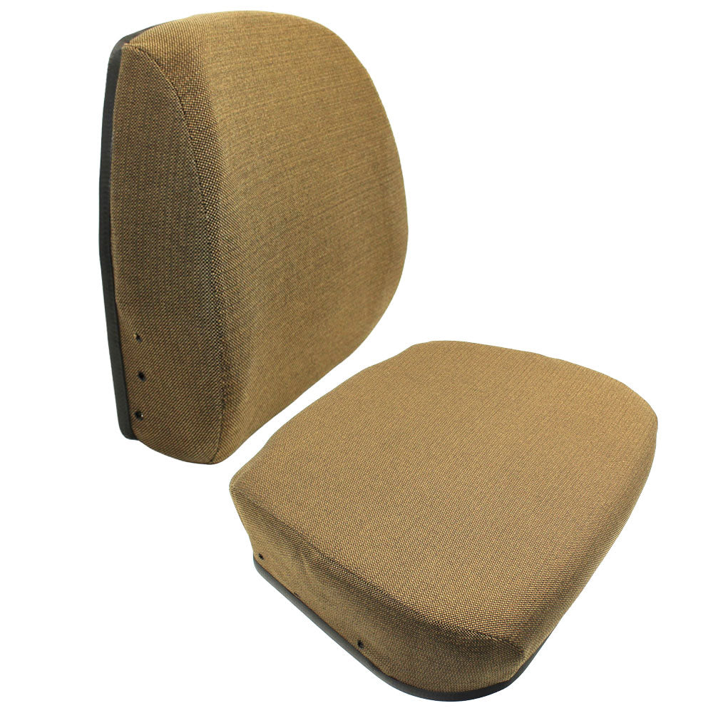 Brown Fabric Seat Cushion Set Fits John Deere 4030 4230 4630 4040 4440 4640 4840
