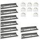Set of (8) 10" Bunk Bolster w/ Top Angle Swivel Brackets for Trailers