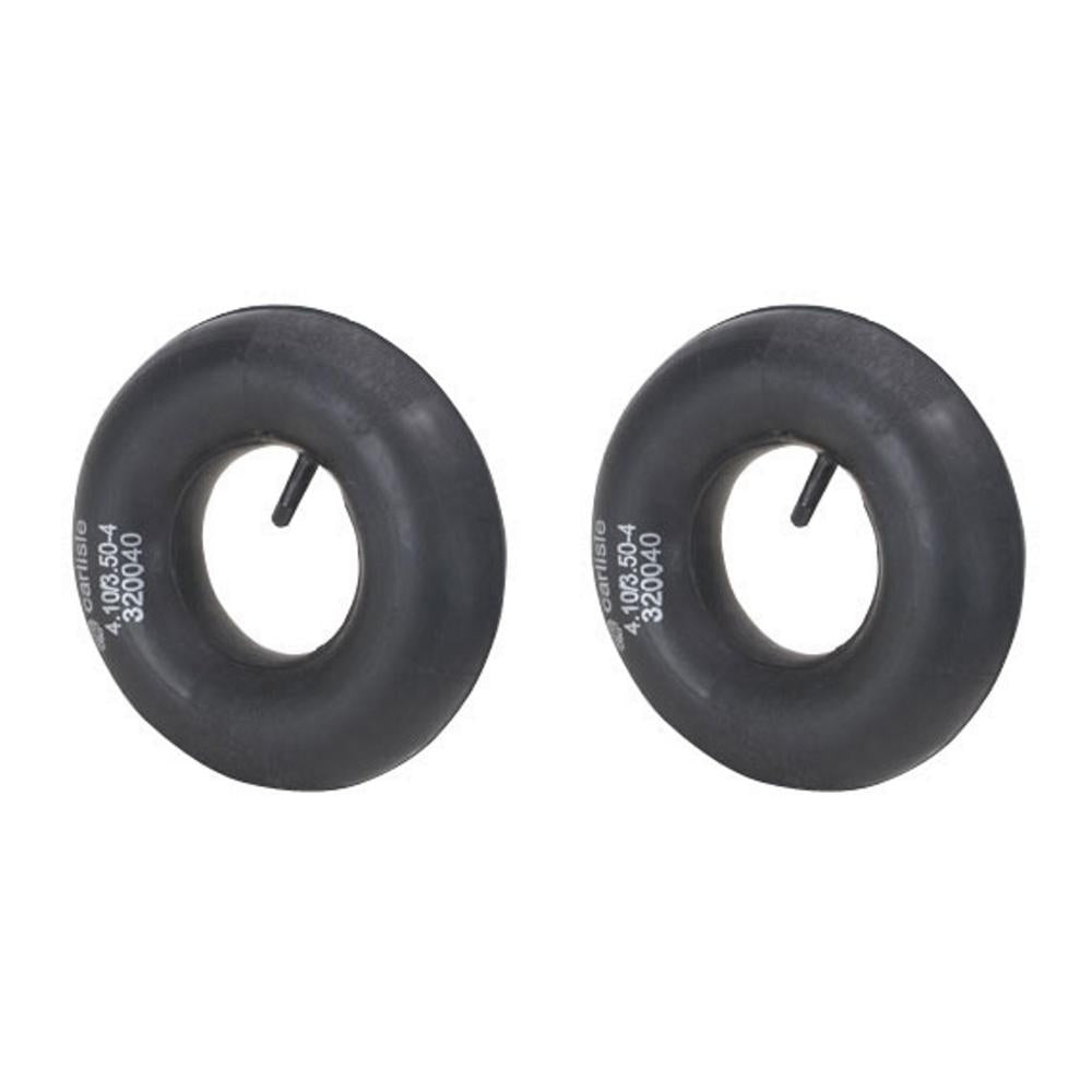 2 Tire Inner Tubes 4.10x4 3.50x4 TR13 Straight Valve Fits Snow-Ex Snow Blower