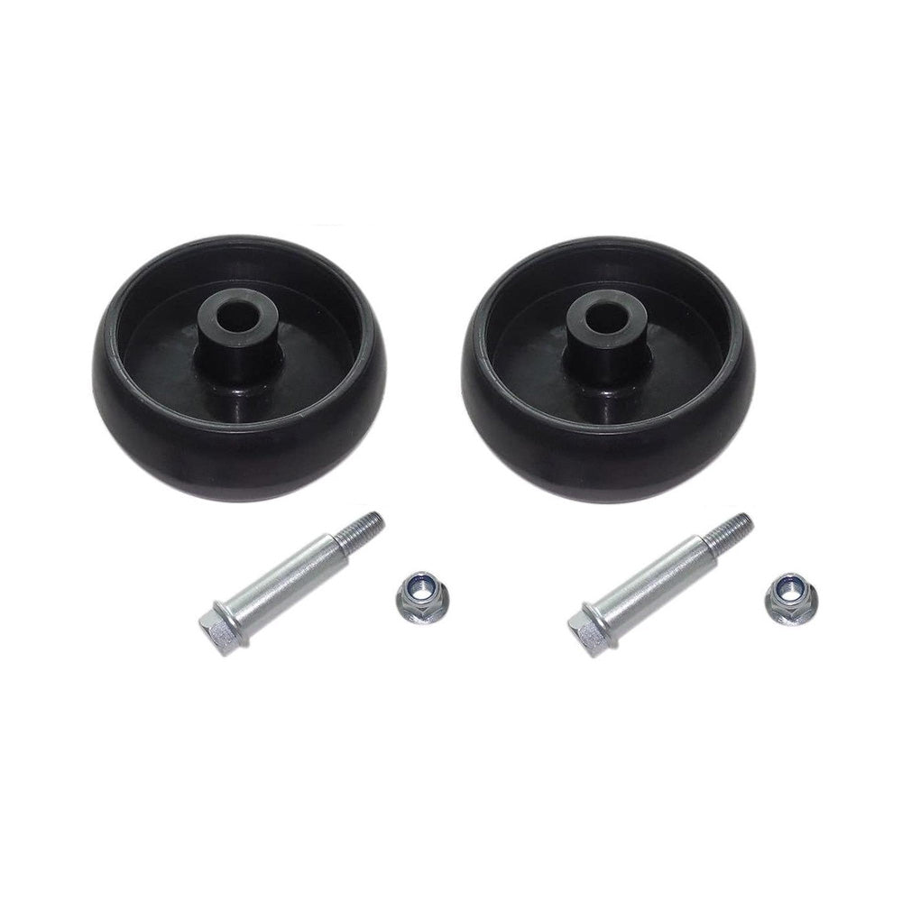 Set/Two (2) Deck Wheels Fits John Deere Z535M Z540M Z445 Z525E w/ Bolts & Nuts