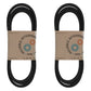 Two B105 or 5L1080 Classical V-Belts for Implements Mowers Combines Industrial