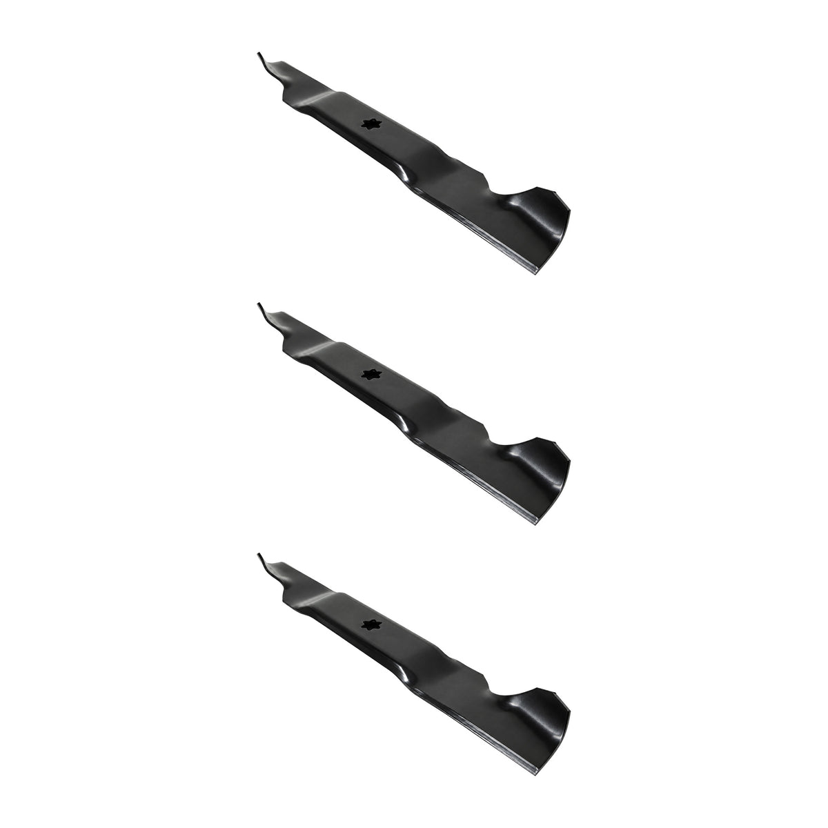 742-05620 High Lift Mower Blade (3) Pack Fits Cub Cadet ZT2 60 ZTS2 60 ZT3 60