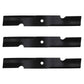 Set of 3 XHT 52" Mower Blades Fits Ferris Snapper 5101756 Fits iCD Deck