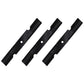 Set of 3 XHT 52" Mower Blades Fits Ferris Snapper 5101756 Fits iCD Deck