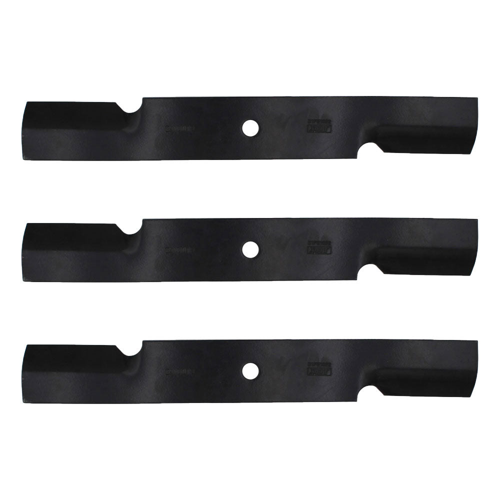 Set of 3 XHT 52" Mower Blades to fit Fits Ferris Snapper 5101756 icd Deck
