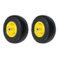 Two New 13" x 5" x 6" Smooth Flat Proof Wheel A-B1FP123 B1FP123 Fits John Deere