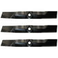 3PK 191-380 Mower Blade 18-11/16" Fits Scotts M115496 Fits John Deere GY20569