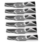 Fits JD5003 Six Heavy Duty XHT Blades Fits John Deere Fits JD Mower 54 Inch Dec