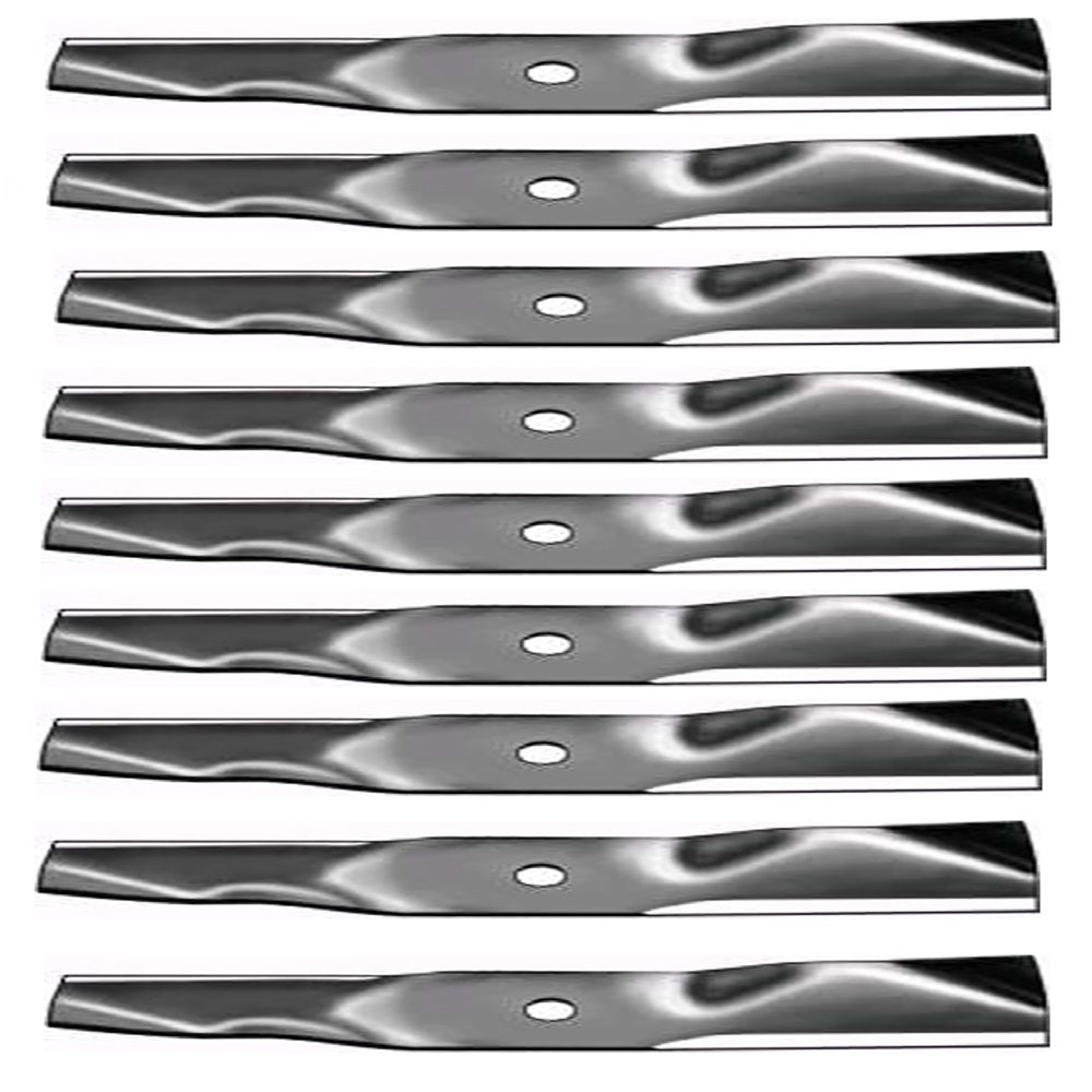 9 Pack Fits Gator G5 Blades for 54" Fits John Deere 325 335 345 425 445 455