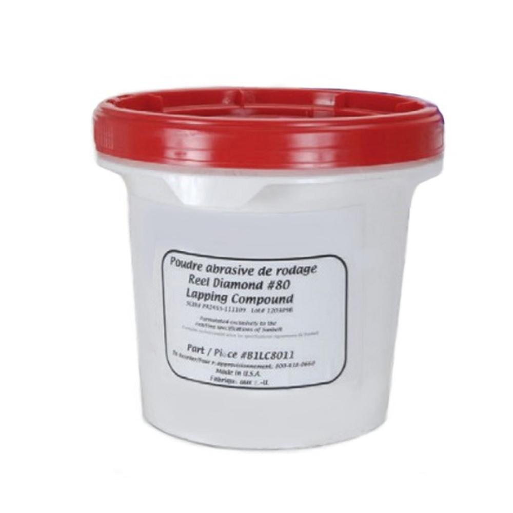 11 lb. Tub of Reel Diamond Back Lapping Compound, 80 Grit B1LC8011, A-B1LC8011