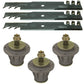 966-9561-01 Mower Blade and Spindle Kit 539 10 03-41 Fits Husqvarna Zero-Turn