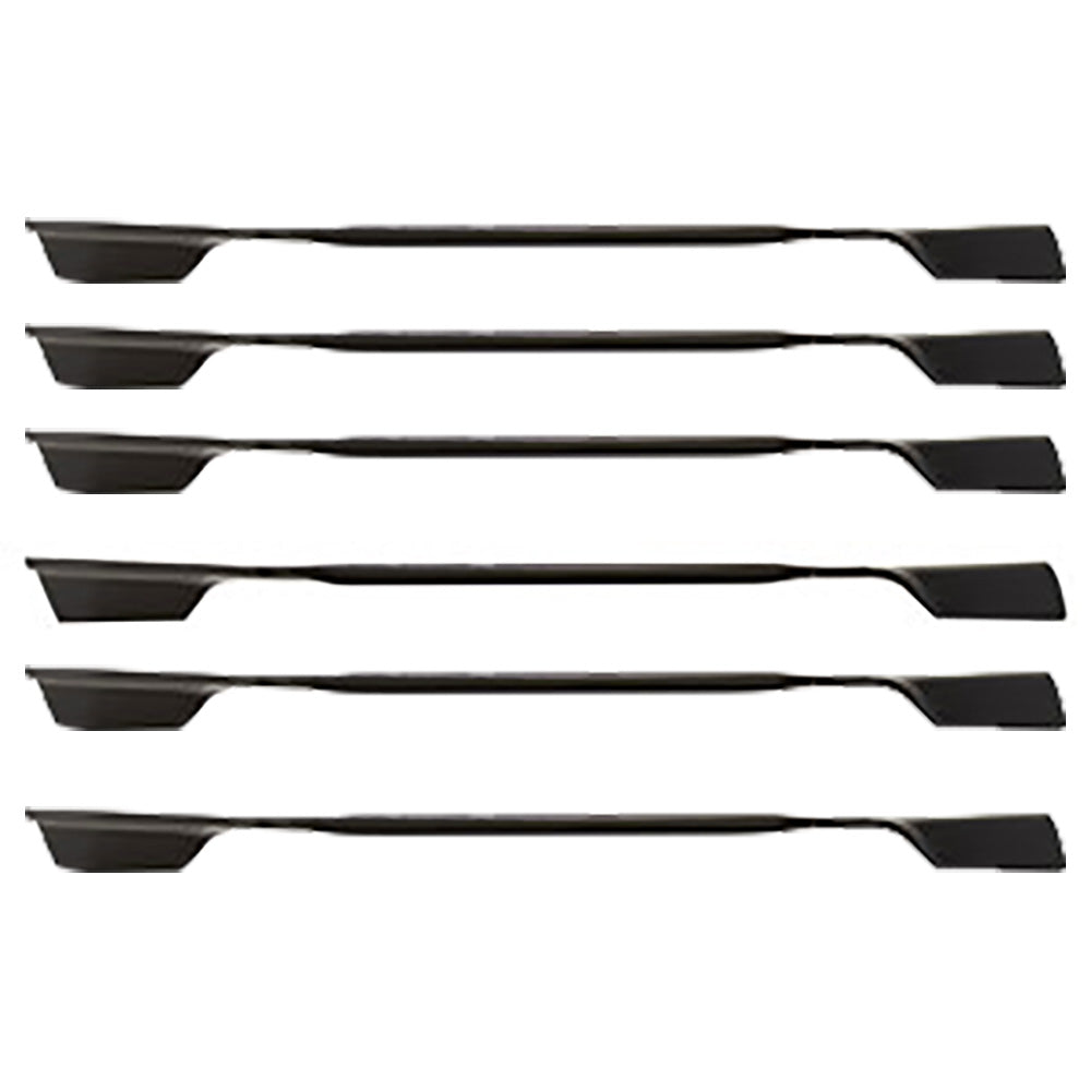 Six (x6) New Notched Mower Blades Fits Toro 74862 Zero Turn 54" Deck 115-2454-03