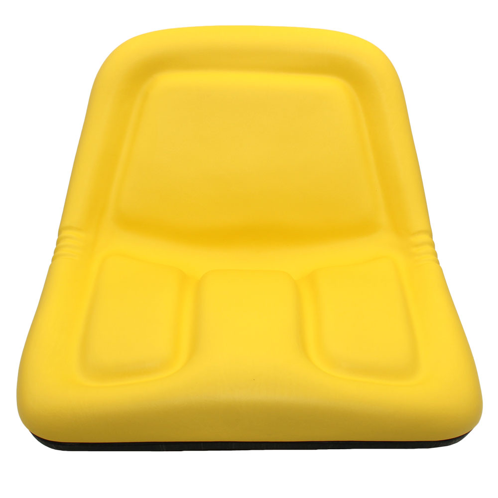 Heavy-Duty High Back Seat AM103284 Yellow Fits John Deere 3375 375 4475 5575 570