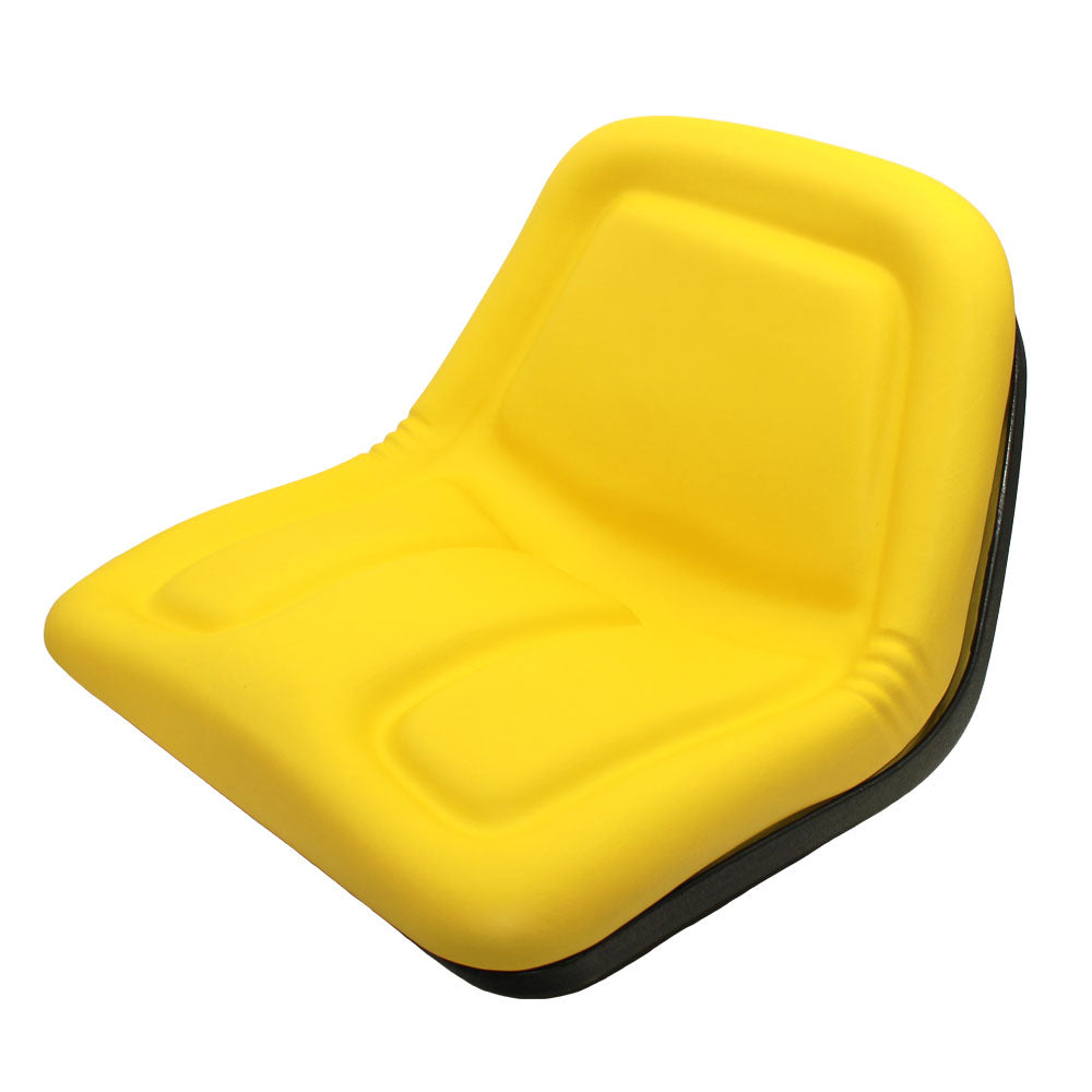 Fits John Deere Lawn Mower Garden Tractor Seat Yellow 180 185 110 112 120 140