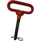 Red Handle Hitch Pin Fits John Deere Replaces PM01500