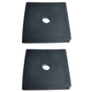 RW0178-43 Square Rubber Mount Pads -3 x 3 3/16 - 2 Pk