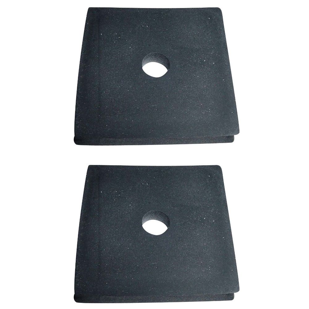 B9NN8125A Set of 2 Radiator Rubber Support Mount Pads Fits FARMALL 100 200