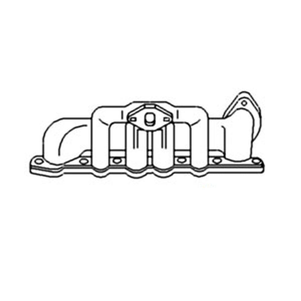 S.60699 MANIFOLD-EXHAUST Fits Ford/New Holland