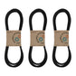 Disc Mower Belt Set 3 for New Idea 526 527 5406 5407 Hesston 1004 1005 526369