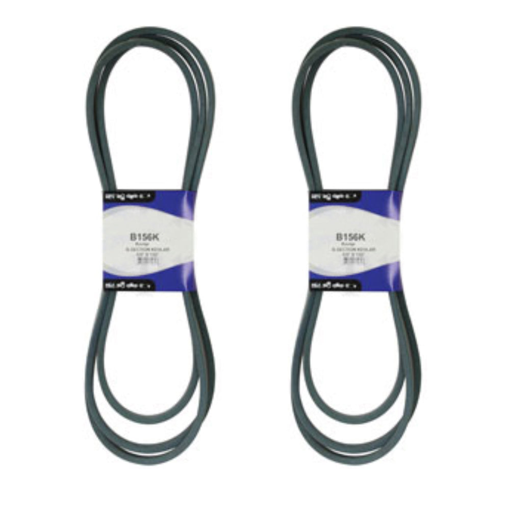 Qty. 2: Made With Aramid V-Belt Fits Husqvarna Replaces 106884